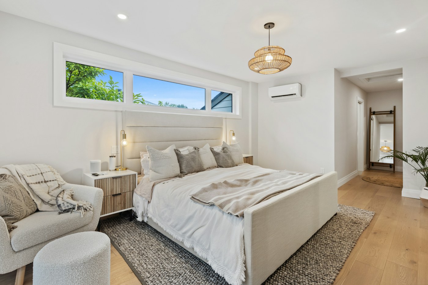 Illustrative stock photo of white bedding; this is not a photo of House 119